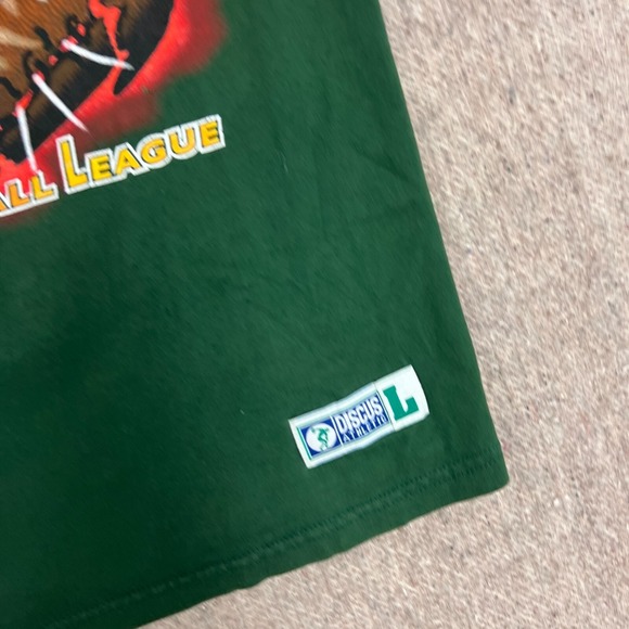 Vintage Green Bay Packers Shirt Mens Medium Green 1990s NFL Football - Picture 4 of 10